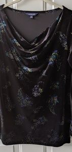 Land's End Velvet blouse ~ size 10-12
